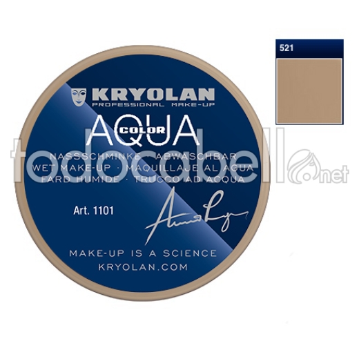 521 Aquacolor Kryolan trucco 8ml dell'acqua e del corpo ref: 1101