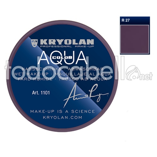 R27 Aquacolor Kryolan acqua 8ml trucco e ref corpo: 1101