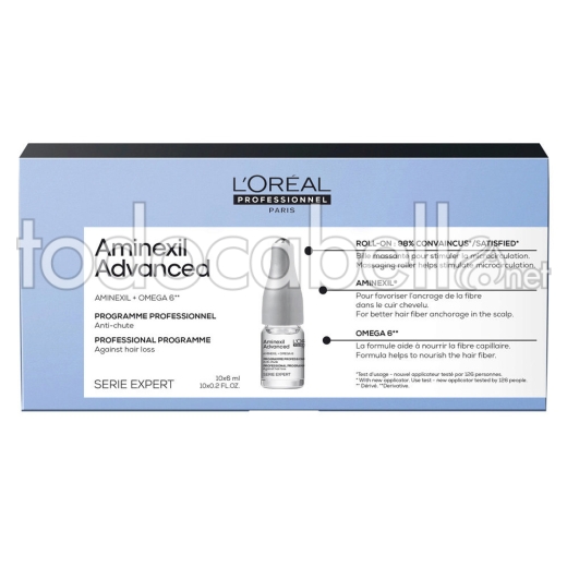L'Oréal Anticaida Aminexil avanzata 10x6ml