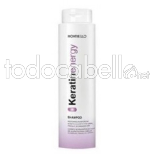 Keratin Shampoo Montibello Energia.  300ml capelli fragili e danneggiati