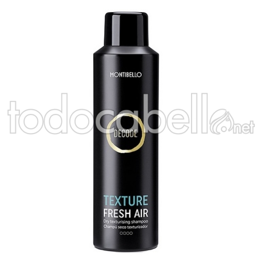 Montibello Decode.  Texture Fresh Air.  Shampoo Secco Texturizer 200ml