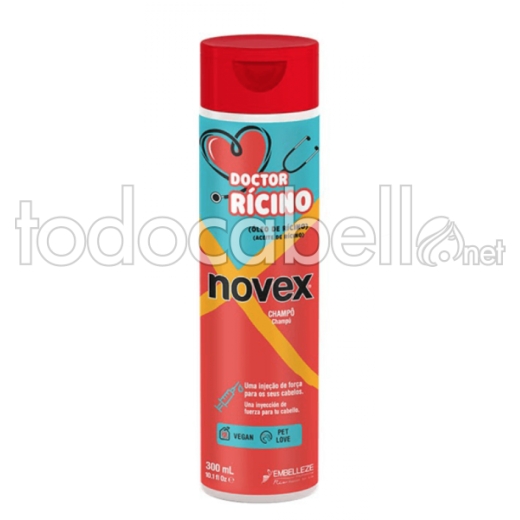 Novex Doctor Ricino Shampoo per capelli fragili 300ml