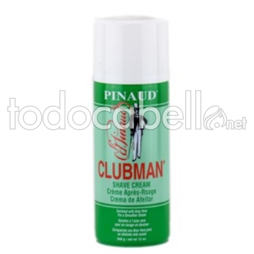 Crema Pinaud Clubman Shave.  Shave 340g Crema