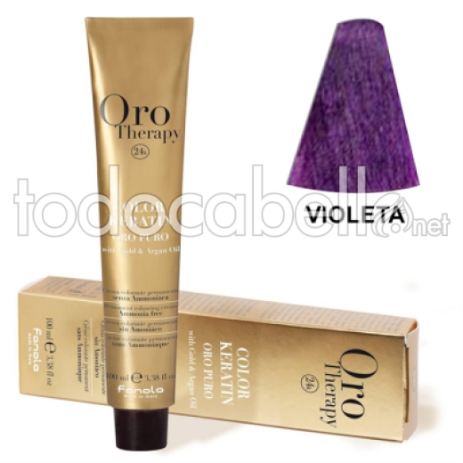 Fanola Tinte Oro Therapy "Senza ammoniaca" Violet 100ml