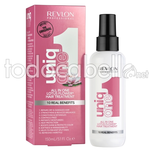 Revlon Uniq One 10 En 1 Professional Hair Treatment FLOR DE LOTO 150ml