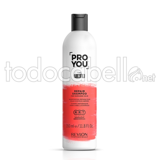 Revlon PROYOU Shampoo The Fixer riparatore. Capelli danneggiati 350 ml
