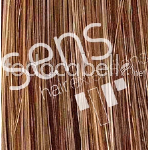 Estensioni dei capelli 100% naturale Reny umana 90x50cm Smooth cucito nº8