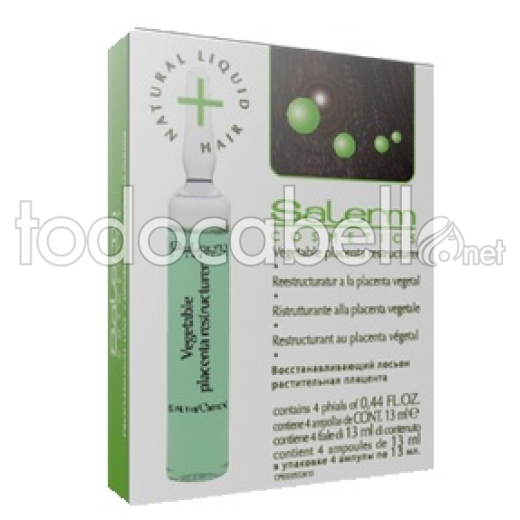Salerm Vegetale Placenta Trattamento shaper 4UD x 13ml