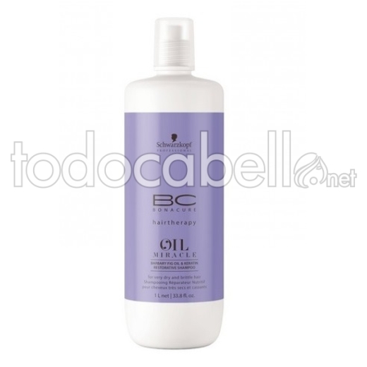 Schwarzkopf BC Oil Miracle Shampoo Olio Barbary Fig riparatore 1000ml