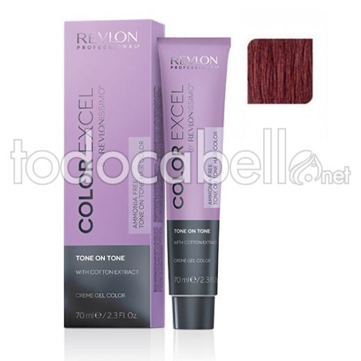 Revlon Tint Revlonissimo Color Excel 6.65 Biondo mogano rossastro scuro 70ml