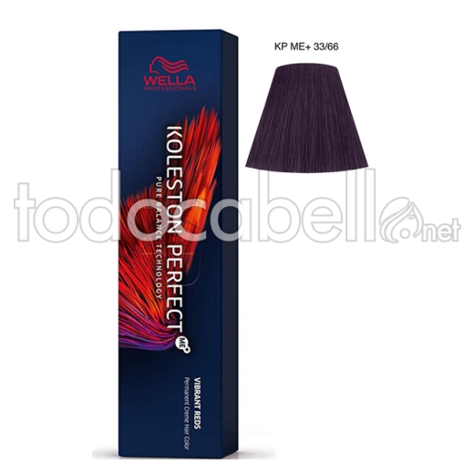 Wella Koleston Perfect Vibrant Reds 33/66 Castagno violetto intenso intenso scuroso 60ml