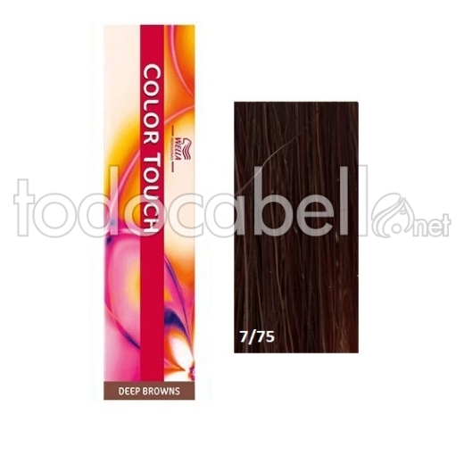 Wella Color Touch 7/75 Tint Brown Biondo Media mogano 60ml