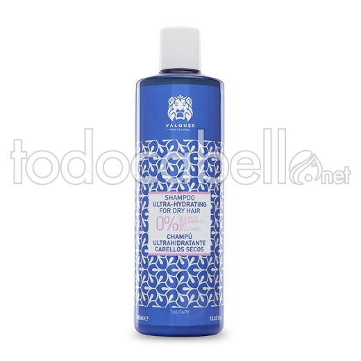 Shampoo ultra-idratante Valquer Capelli secchi 0% 400ml