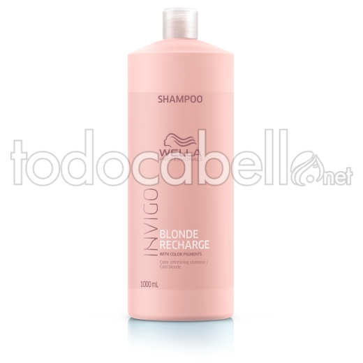 Wella INVIGO Blonde Recharge Shampoo raffinato 1000ml