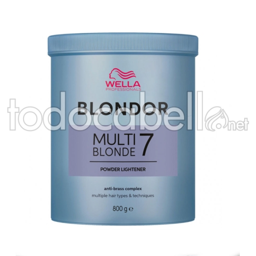 Multi Biondo Wella Blondor 7 polvere decolorante 800g.