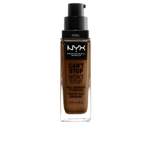 Nyx Can't Stop Won't Stop Full Coverage Foundation #walnut 30 Ml