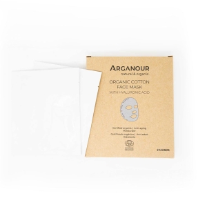 Arganour Organic Cotton Face Mask With Hylaruronic Acid