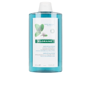 Klorane Anti-pollution Detox Shampoo With Aquatic Mint 400 Ml