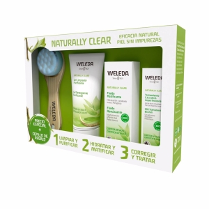 Weleda Naturally Clear Gel Limpidor Purificante Lote 3 Pz