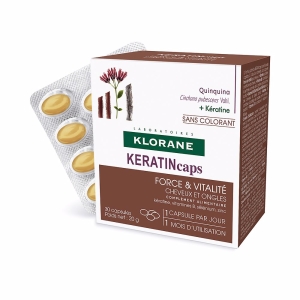 Klorane Keratincaps Cápsulas Con Quinina 30 U