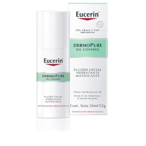 Eucerin Dermopure Oil Control Fluido Facial Hidratante Matificante 50ml