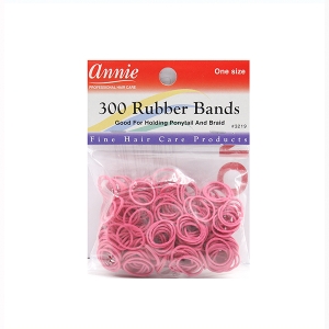 Annie 300 Rubber Bands Rosa 3219 (gomas)