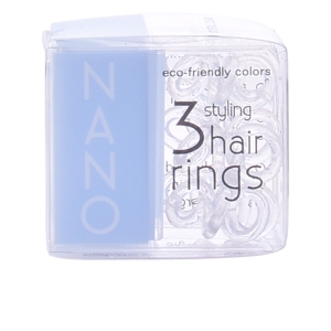 Invisibobble Invisibobble Nano Crystal Clear Hair Rings 3 Uds