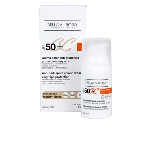 Bella Aurora Cc Cream Anti-dark spots Medium Tone Spf50+ 30ml