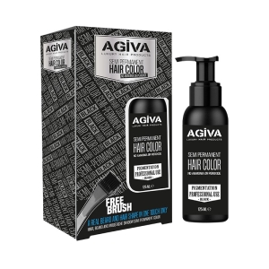Agiva Semi Permanent Color BLACK 125ml