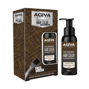 Agiva Semi Permanent Color BROWN 125ml