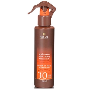 Arual Spray Sunscreen Olio secco 30 SPF. 200ml