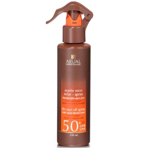 Arual Spray Sunscreen Olio secco 50+ SPF. 200ml