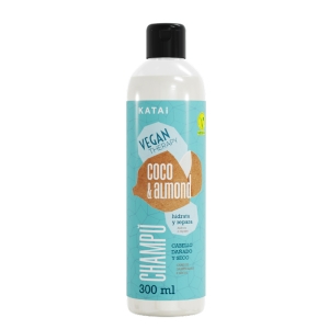 Katai Vegan Therapy Coco & Shampoo al mandorle Capelli danneggiati e secchi 300ml
