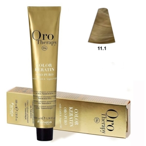 Fanola Tinte Oro Therapy "Senza ammoniaca" 11.1 Frassino platino super biondo 100ml