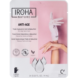 Iroha Anti-age Triple Hyaluronic Acid & Bakuchiol Hand Mask 9 Ml
