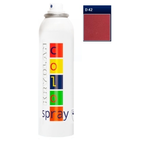 Kryolan colore a spray rosso scuro 150ml Fantasy D42