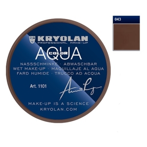 043 Aquacolor Kryolan trucco 8ml dell'acqua e del corpo ref: 1101