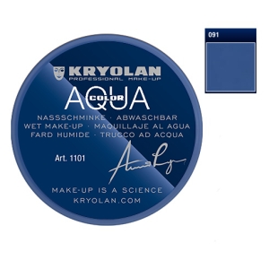 091 Aquacolor Kryolan trucco 8ml dell'acqua e del corpo ref: 1101