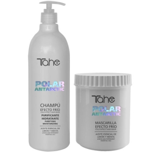 Tahe Antartic Pack polare XL shampoo + maschera purificante e idratante effetto freddo