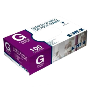 Santex Guantes Nitrilo Azul talla XL caja 100uds