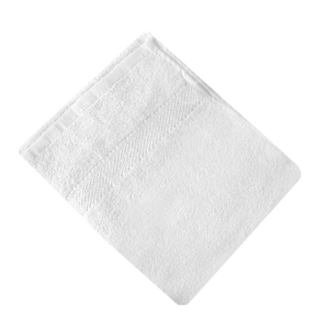 White asciugamano 50x100