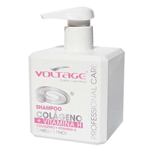 Voltage Professional Shampoo + Vitamina H. Collagene Capelli fini 500ml