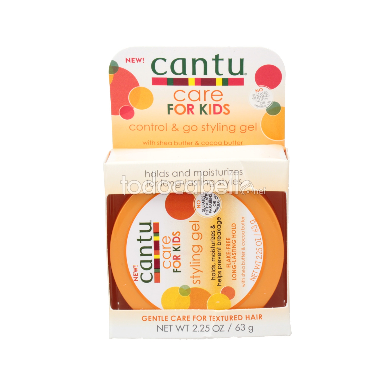 Cantu, Care For Kids Styling Gel 64gr
